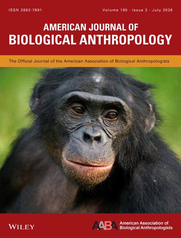 The American Journal of Biological Anthropology 2026