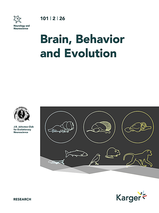 Brain, Behavior and Evolution 2026